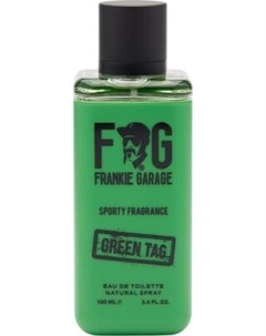 Туалетная вода Frankie Garage Sporty Fragrance Green Tag men Frankie garage