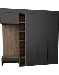 Секция в прихожую Рэйгрупп Рэй P245-B8-1-WKW В8-1