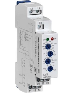 Реле контроля фаз ONI ORF-06D-220-460VAC Oni