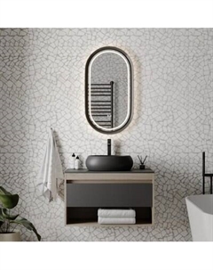 Зеркало Teymi Iva Magic Black 50х90 LED / T20622