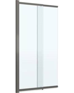 Стеклянная шторка для ванны Cezares SLIDER-VF-11-90/150-C-GM