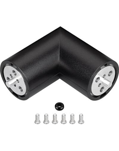 Соединитель профилей для шинопровода Arlight ROUND-D36-360-90 BLACK / 050543