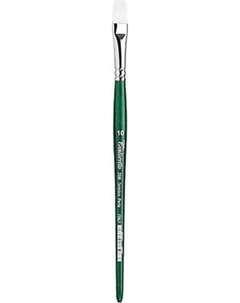 Кисть для рисования Tintoretto Perla Синтетика плоская №10 / 208/10