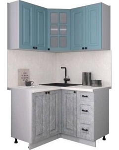 Кухонный гарнитур Интерлиния Мила Деко 1.2x1.2