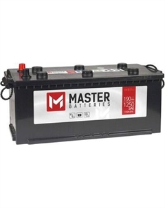 Автомобильный аккумулятор Master Batteries L+ без борта Master batteries