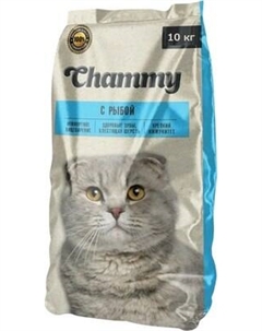 Сухой корм для кошек Chammy С рыбой
