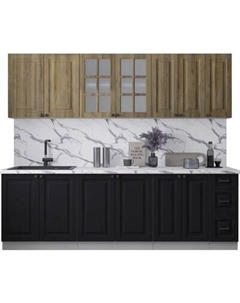 Кухонный гарнитур Интерлиния Мила Деко 2.5А