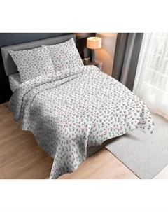 Комплект постельного белья Моё бельё Евро Розовая симфония / 0918/1