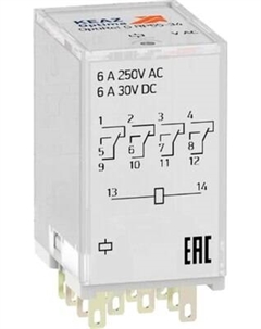 Реле промежуточное КЭАЗ OptiRel G RP55-34-240-6-CO-G/L / 281121 Кэаз