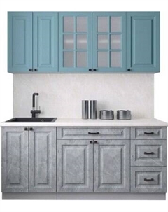 Кухонный гарнитур Интерлиния Мила Деко 1.8А