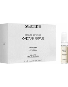 Ампулы для волос Selective Professional Oncare Repair реструктурирующий лосьон Selective professional