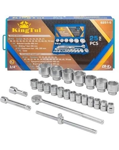 Универсальный набор инструментов KingTul KT-6251-5 Kingtul
