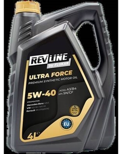 Моторное масло Revline Ultra Force Synthetic 5W40 / RUF5404
