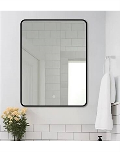 Зеркало Дабл-Ю Бангкок Black 80x60 / BNK80X60BL Дабл-ю