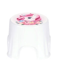 Табурет-подставка Эльфпласт Пенек с рисунком / EP163