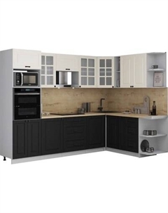 Кухонный гарнитур Интерлиния Мила Деко 1.88x2.8 PR