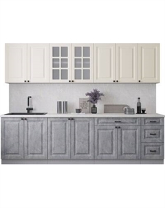 Кухонный гарнитур Интерлиния Мила Деко 2.8Б