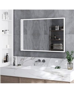 Зеркало Континент Stage White Led 80x60