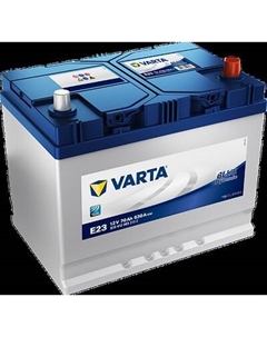 Автомобильный аккумулятор Varta R + Blue E23 70R D26