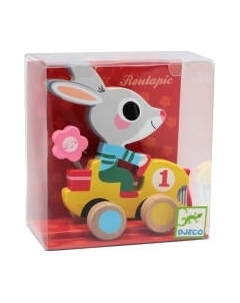 Игрушка-каталка Djeco Заяц / 06225