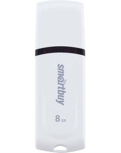 USB flash накопитель SmartBuy Paean White 8GB (SB8GBPN-W) Smartbuy