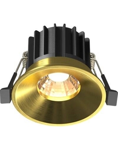 Точечный светильник Maytoni Round DL058-12W3K-BS