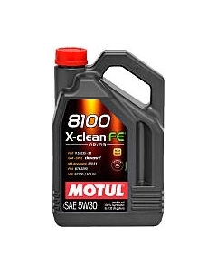 Моторное масло Motul 8100 X-сlean FE 5W30 / 104777