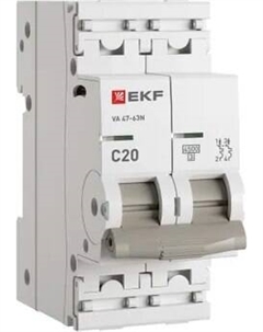 Выключатель автоматический EKF PROxima ВА 47-63N / M634220C Ekf