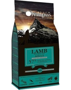 Сухой корм для собак Black Olympus Adult Medium Lamb&Brown Rice Black olympus