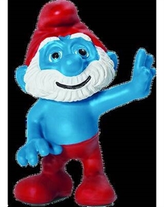 Фигурка коллекционная Schleich Гномик Папа Смурф / 20754