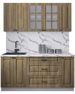 Кухонный гарнитур Интерлиния Мила Деко 1.7Б