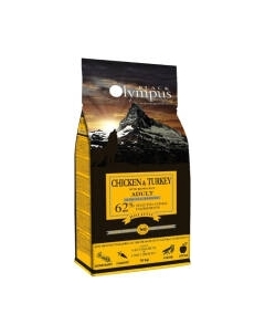 Сухой корм для собак Black Olympus Для взрослых всех пород курица и индейка с бурым рисом Black olympus