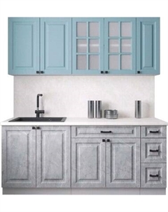 Кухонный гарнитур Интерлиния Мила Деко 1.9А