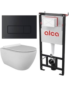 Унитаз подвесной с инсталляцией CeraStyle City HC00206PN0+SC00501S50003012+AM101/1120+M578 Cerastyle