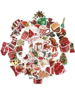 Набор наклеек Nalepking Новогоднее настроение / RSTPA6_0537