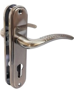 Ручка дверная Аллюр 132-1 61.5мм AB