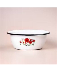 Миска ЭСТЕТ Красные маки / ЭТ-72877 Эстет