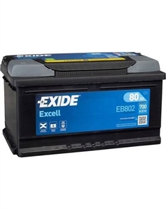 Автомобильный аккумулятор Exide Excell EB802