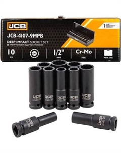 Набор головок слесарных JCB 4107-9MPB Jcb