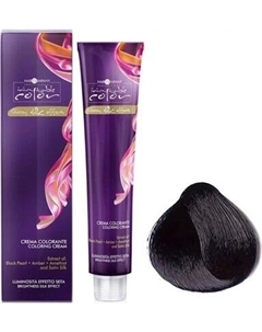 Крем-краска для волос Hair Company Inimitable Color Glossy silk effect тон 1.10 Hair company