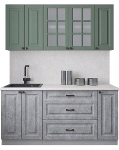 Кухонный гарнитур Интерлиния Мила Деко 1.7Б