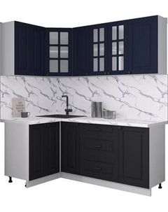 Кухонный гарнитур Интерлиния Мила Деко 1.2x1.9