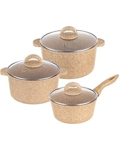 Набор кастрюль Elan Gallery Гармония Вкуса / 121121+3 Elan gallery