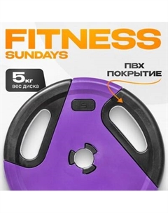 Диск для штанги Sundays Fitness IR91041 Sundays fitness
