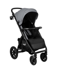 Детская прогулочная коляска Model Cross City Lux BG 168-3 (темно-серый) Bubago