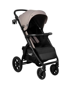 Детская прогулочная коляска Model Cross City Lux BG 168-2 (бежевый) Bubago