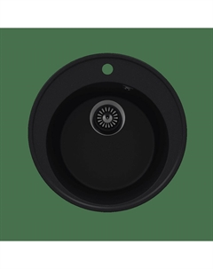 Мойка кухонная MAUNFELD Medusa 485 MFQS-485B черный Maunfeld