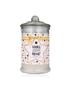 Свеча Winter Magic в стеклянном стакане с крышкой 230 Accentra