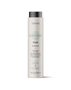 Шампунь глубоко очищающий для жирной кожи головы Teknia Scalp Care Pure Shampoo 300 Lakme