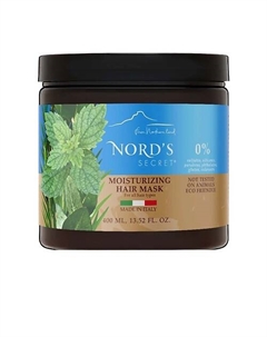 Маска для интенсивного увлажнения волос "Мелисса и масло чайного дерева" Moisturizing Hair Mask 400 Nord's secret